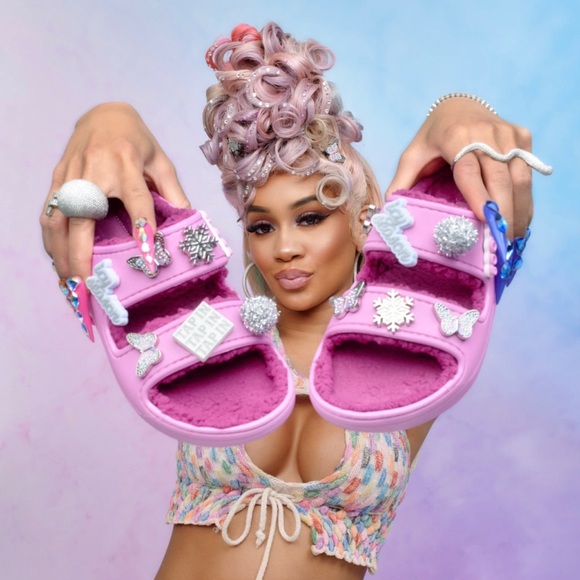 CROCS Shoes - Crocs Saweetie Limited Edition Sandals
